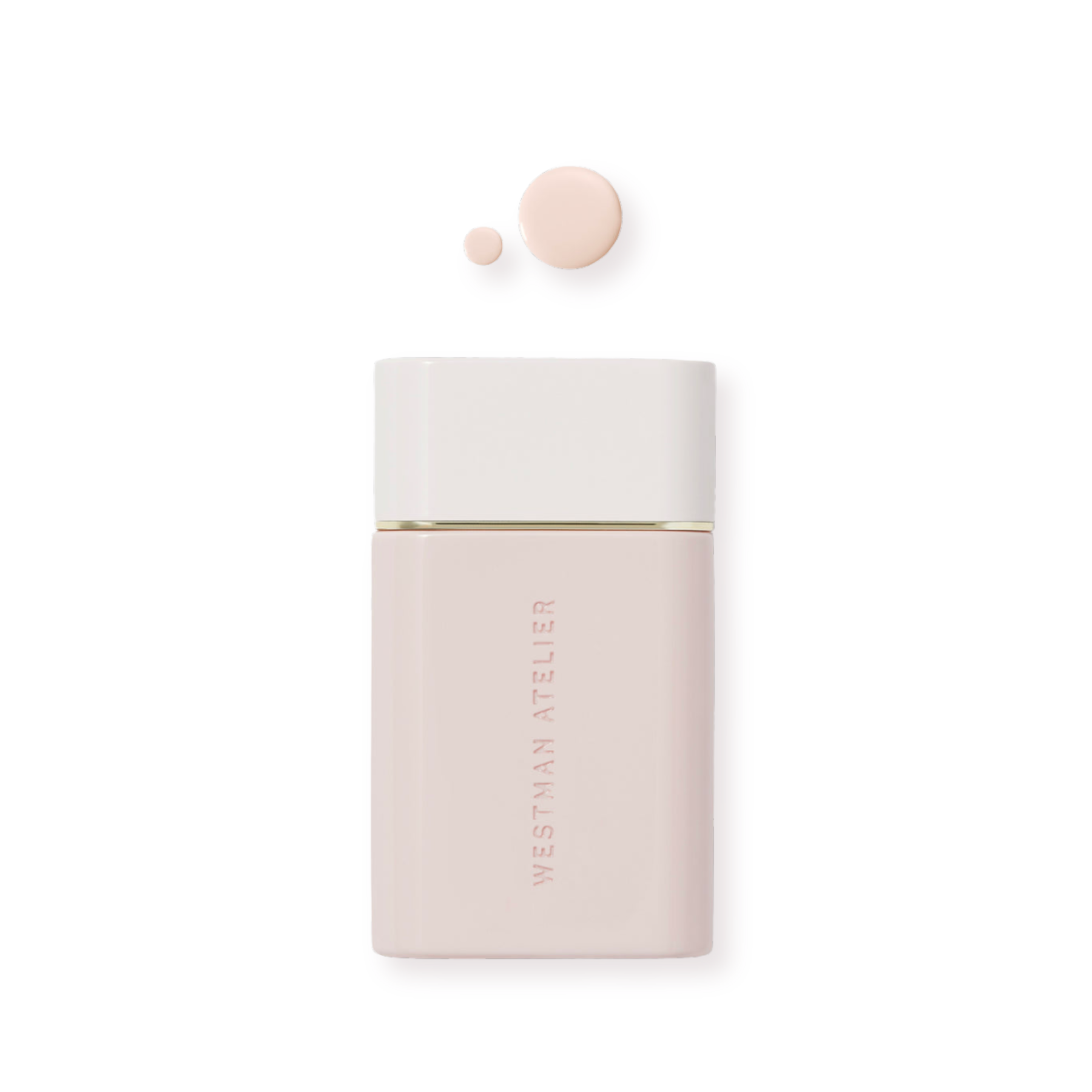 Two models showcasing natural beauty with Westman Atelier Radiant Skin Tint for a glowing complexion