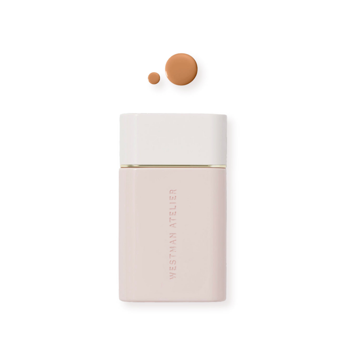 Westman Atelier Radiant Skin Tint bottle with fluid drops for a natural finish